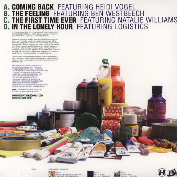 Nu:Tone - Words And Pictures - Hospital Records (2x12")