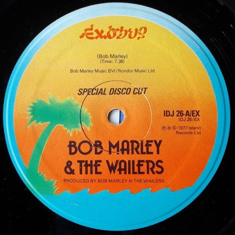 Bob Marley & The Wailers - Exodus - Special Disco Cut - Island Records (12")