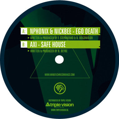N-Phonix - Ego Death / Safe House - Mindtech Recordings (12")