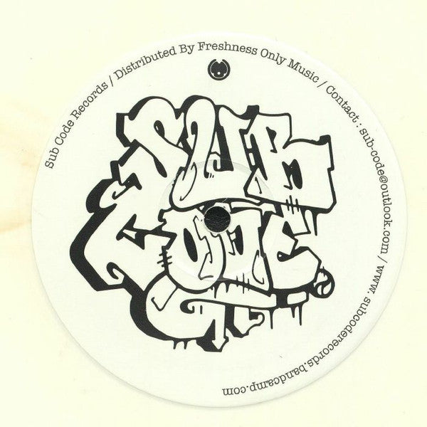 S.U.B - Primavera EP - Sub Code Records (12",  White Label, White Vinyl, Stamped)