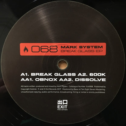 System - Break Glass EP (12")