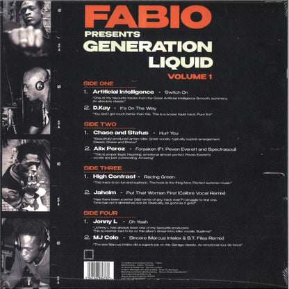 Fabio - Generation Liquid Volume 1 (2 x 12")