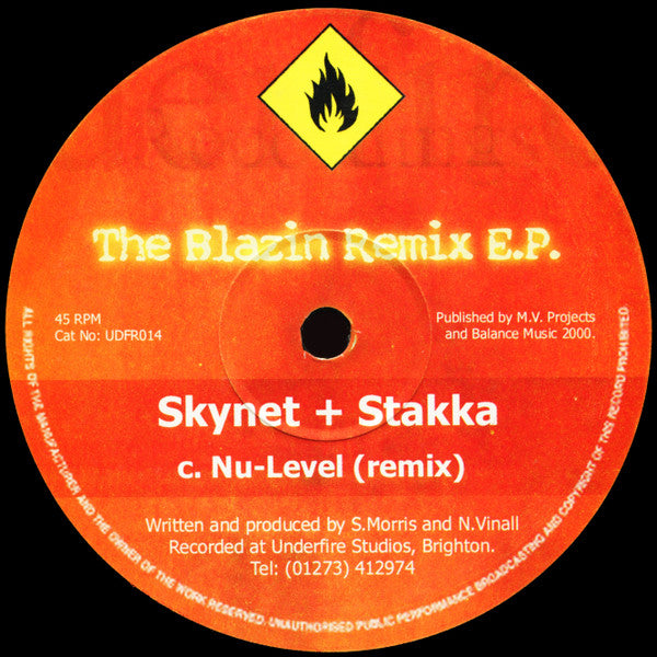 Various - The Blazin Remix E.P. - Underfire (12")