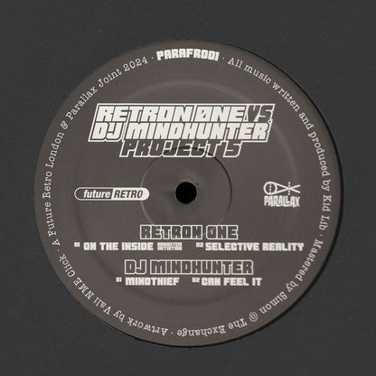 Retron 0ne Vs. DJ Mindhunter - Project 5 - Parallax / Future Retro (2x12")
