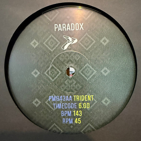 Paradox - Drumline / Trident - Paradox Music (12")