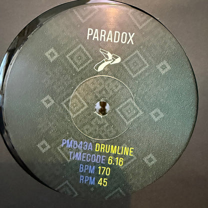 Paradox - Drumline / Trident - Paradox Music (12")
