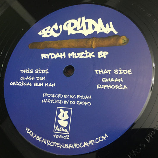 BC Rydah - Rydah Muzik EP (12", EP)