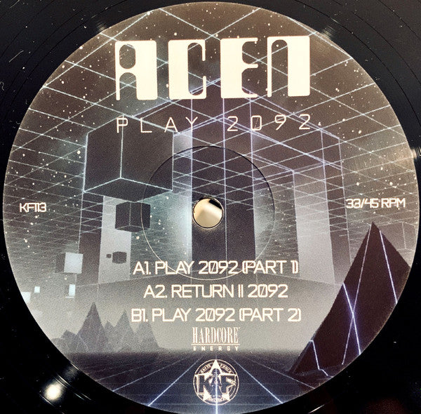 Acen - Play 2092 - Kniteforce Records (12")