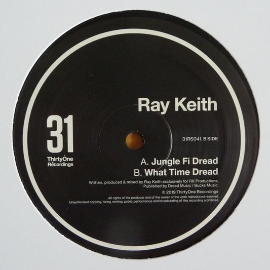 Ray Keith - Jungle Fi Dread - 31 Records (12")