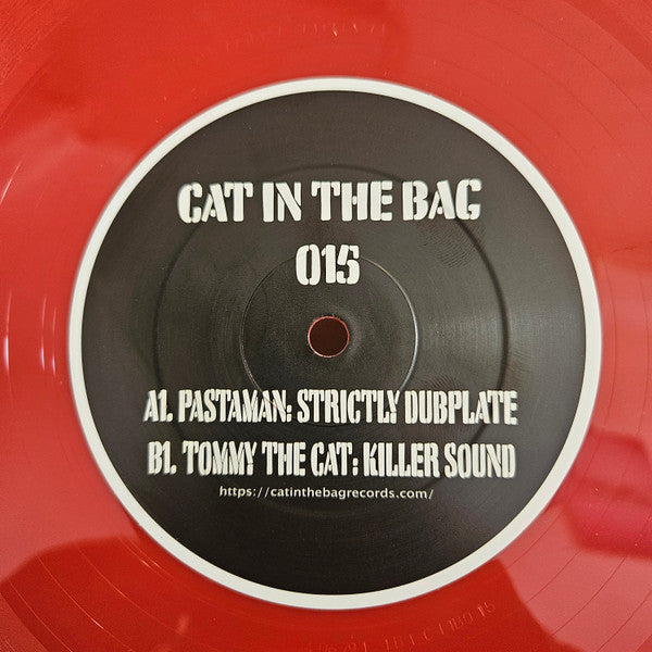 Pastaman & Tommy The Cat - Strictly Dubplate / Killer Sound - Cat In The Bag (12", Red Vinyl)
