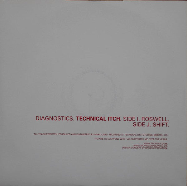Technical Itch - Diagnostics - Moving Shadow (5x12" Album)