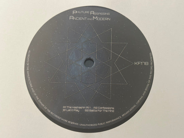 Phuture Assassins - Ancient and Modern EP - Kniteforce Records (2x12")