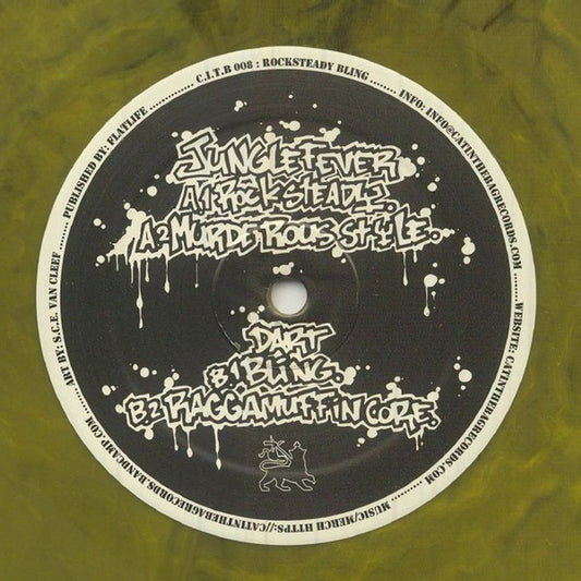 Junglefever / Dart – Rocksteady Bling (12" Yellow Marbled)