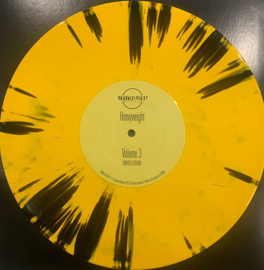 Heavyweight - Volume 3 - Infrared (10",  Yellow & Black Splatter)