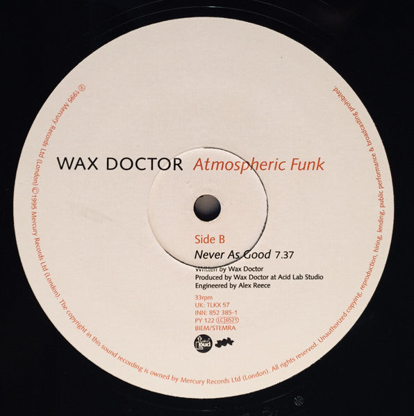 Wax Doctor - Atmospheric Funk - Talkin' Loud (12")