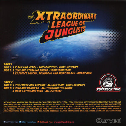 Various - The Xtraordinary League Of Junglists (12" LP)