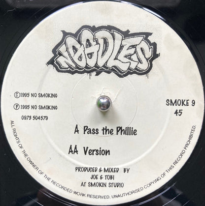 Noodles (2) - Pass The Phillie / Version - No Smoking Records (12")