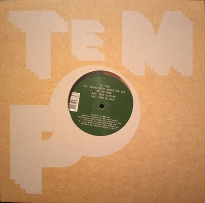 DJ Trax - 20 000 Beats Under The Sea - Tempo Records (12", Clear)