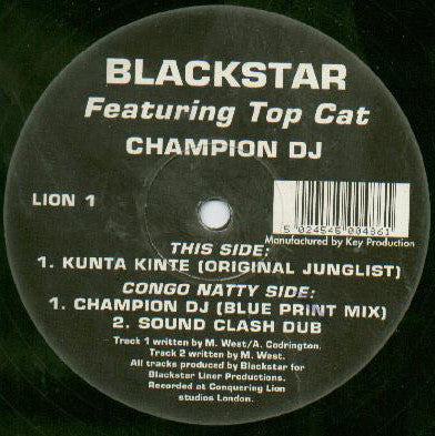 Blackstar (2) - Champion DJ - Congo Natty (12")