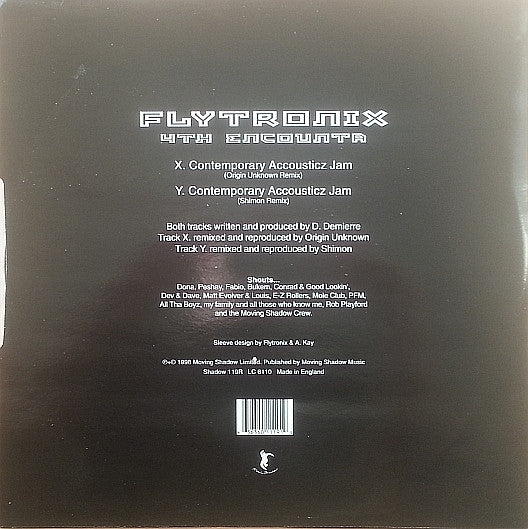 Flytronix - 4th Encounta - Moving Shadow (12")
