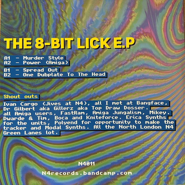 Pete Cannon - The 8-bit Lick E.P (12")