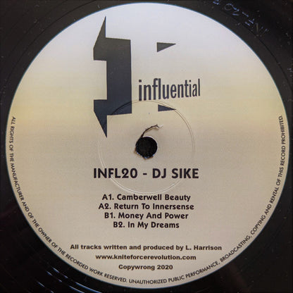 DJ Sike - Camberwell Beauty - Influential (12")