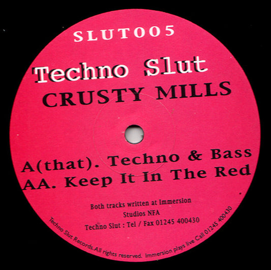 Crusty Mills - Techno Slut 5 (12")