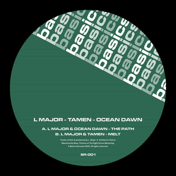 L Major, Tamen & Ocean Dawn - BR-001 - Basics Records (12") - Vinyl Junkie UK