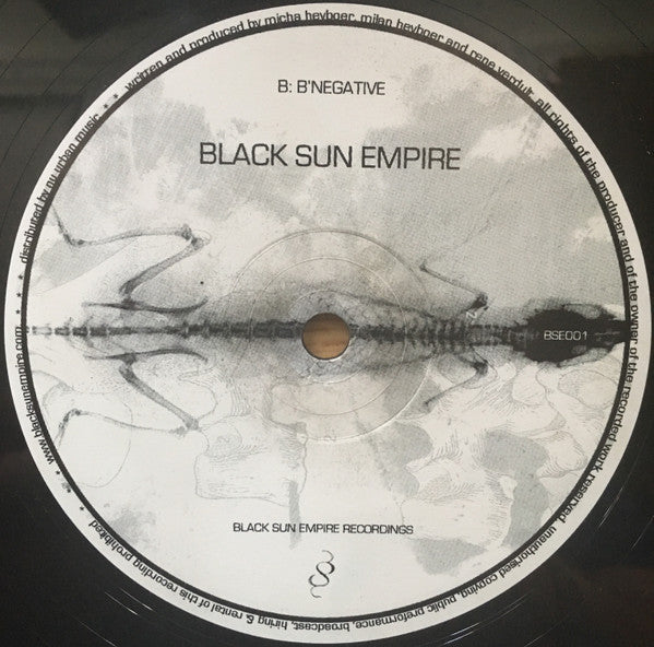 Black Sun Empire - The Rat / B'Negative (12")