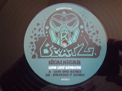 Headgear - Dem Deh (Remixes) (12")