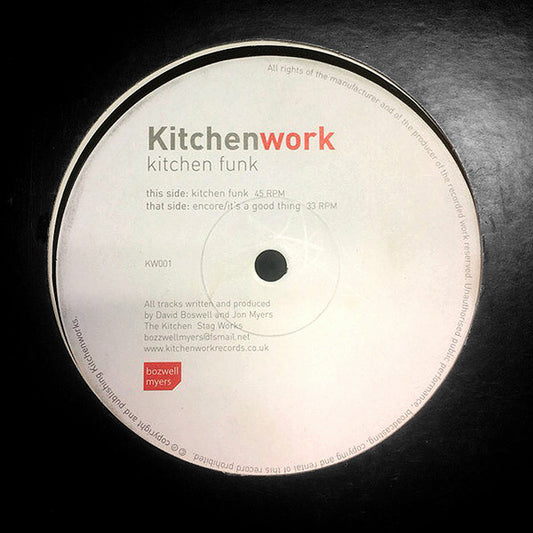 Kitchen Work - Kitchen Funk (12")