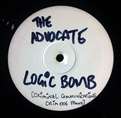 The Advocate - Betrayal / Logic Bomb - Criminal Communications (12")