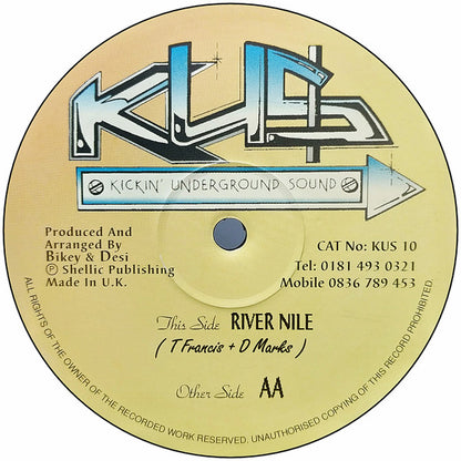 Prizna - River Nile - Kickin' Underground Sound (12")