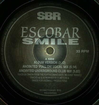 Escobar - Smile - Somethang Big Records (12")