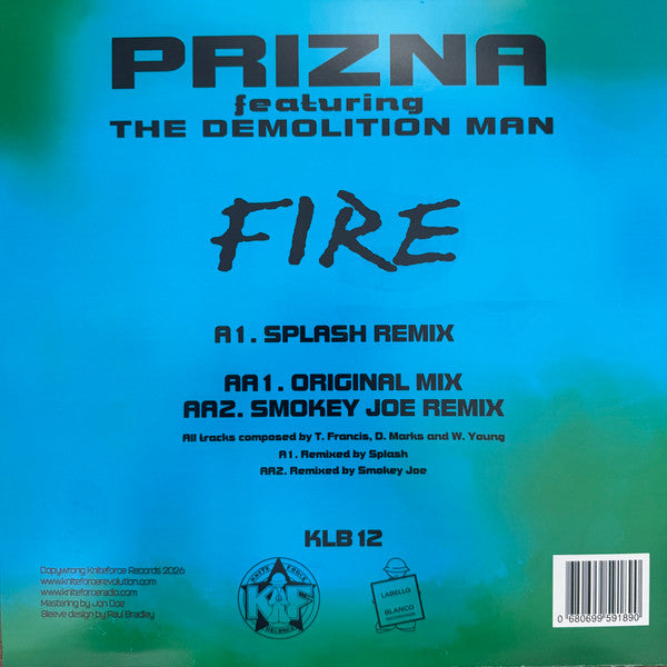 Prizna - Fire Remixes - Kniteforce Records (12")