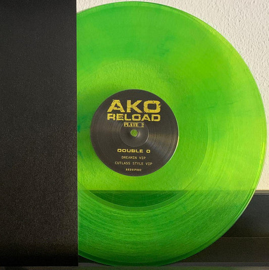 Double O - Plate 2 (12",  Green Translucent)