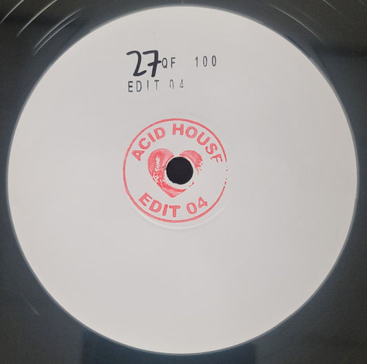 Ritchie K - Edit 04 - Acid House Edits (12")
