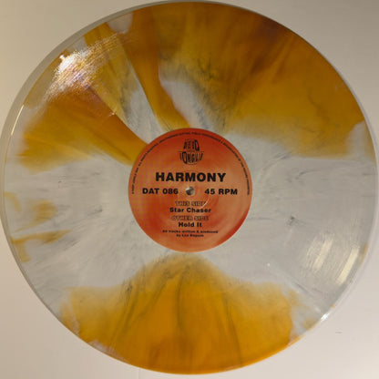 DJ Harmony - Hold It / Star Chaser - Deep Jungle (12", Special Edition, White & Orange)