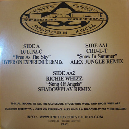 Luna-C - Remix Records & Kniteforce Present 'The Remix's' Part 12 - Kniteforce Records (12", Special Edition)