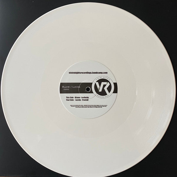 Blame - Icefields / Freefall (12", White Vinyl)