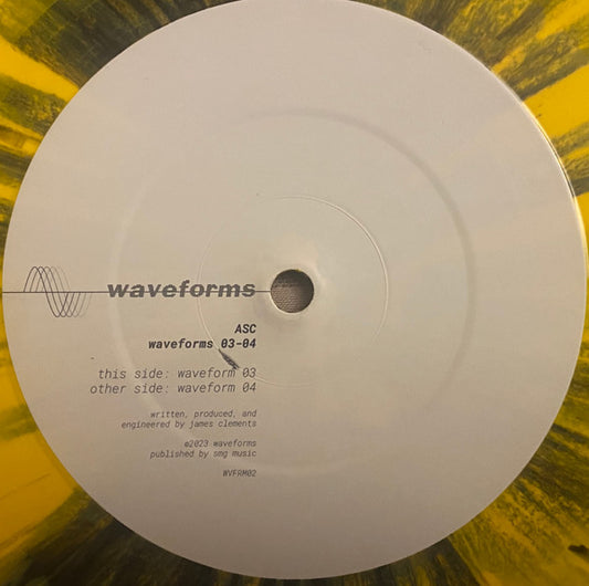 ASC - Waveforms 03-04 - Waveforms (10",  Yellow Splatter)