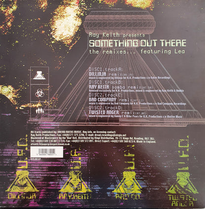 Ray Keith - Something Out There - The Remixes - UFO (2x12")