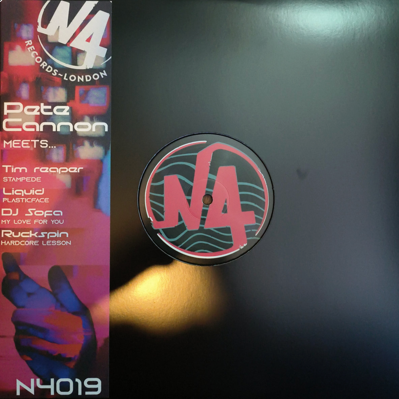Pete Cannon - Pete Cannon Meets - N4 Records (12") - Vinyl Junkie UK
