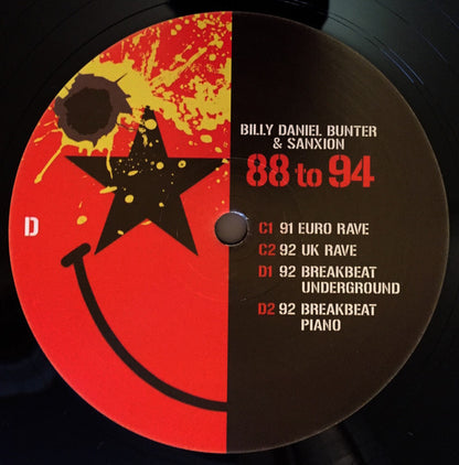 Billy "Daniel" Bunter - 88 To 94 - Music Mondays (12")