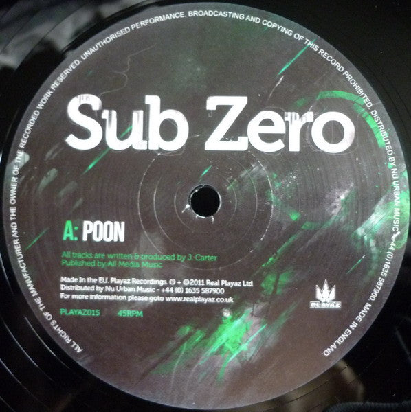 Sub Zero (16) - Poon & Brighter Days (12")