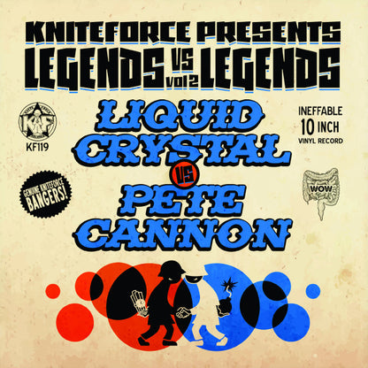 Liquid Crystal - Legends Vs Legends Vol 2 - Kniteforce Records (10")