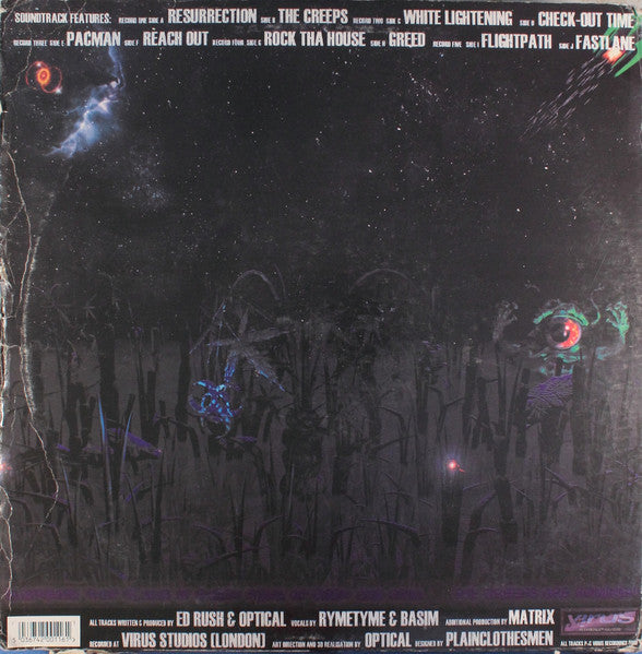 Ed Rush & Optical - The Creeps (Invisible And Deadly!) - Virus Recordings (5x12")