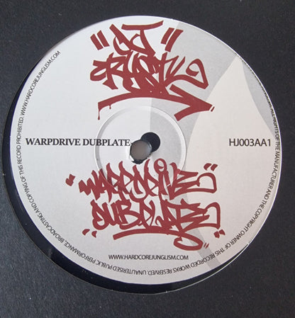 DJ Crystl - Warp Drive / Warp Drive (Dubplate Mix) - Hardcore Junglism (12")