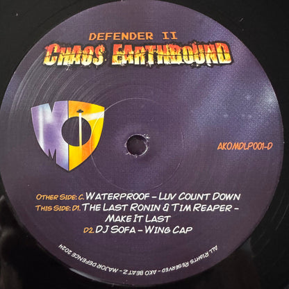 Various - Defender II Chaos Earthbound - AKO Major Defence (4 x 12" Album)