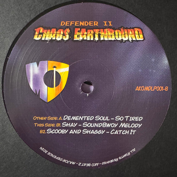 Various - Defender II Chaos Earthbound - AKO Major Defence (4 x 12" Album)